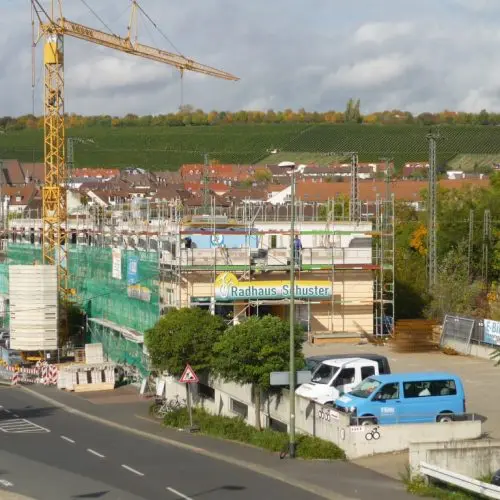 Aufstockung eins Bürogebäudes in Würzburg