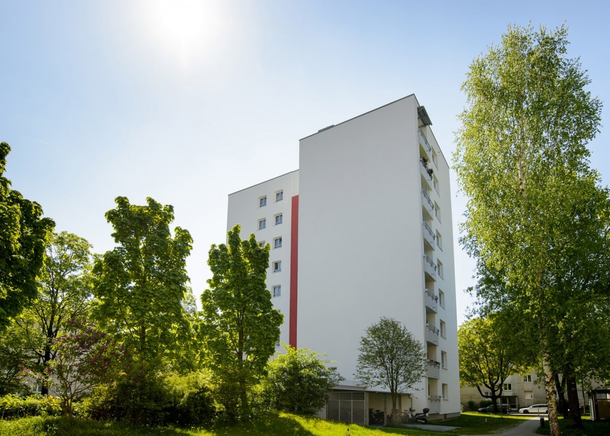Sanierung einer kompletten Wohnanlage in München