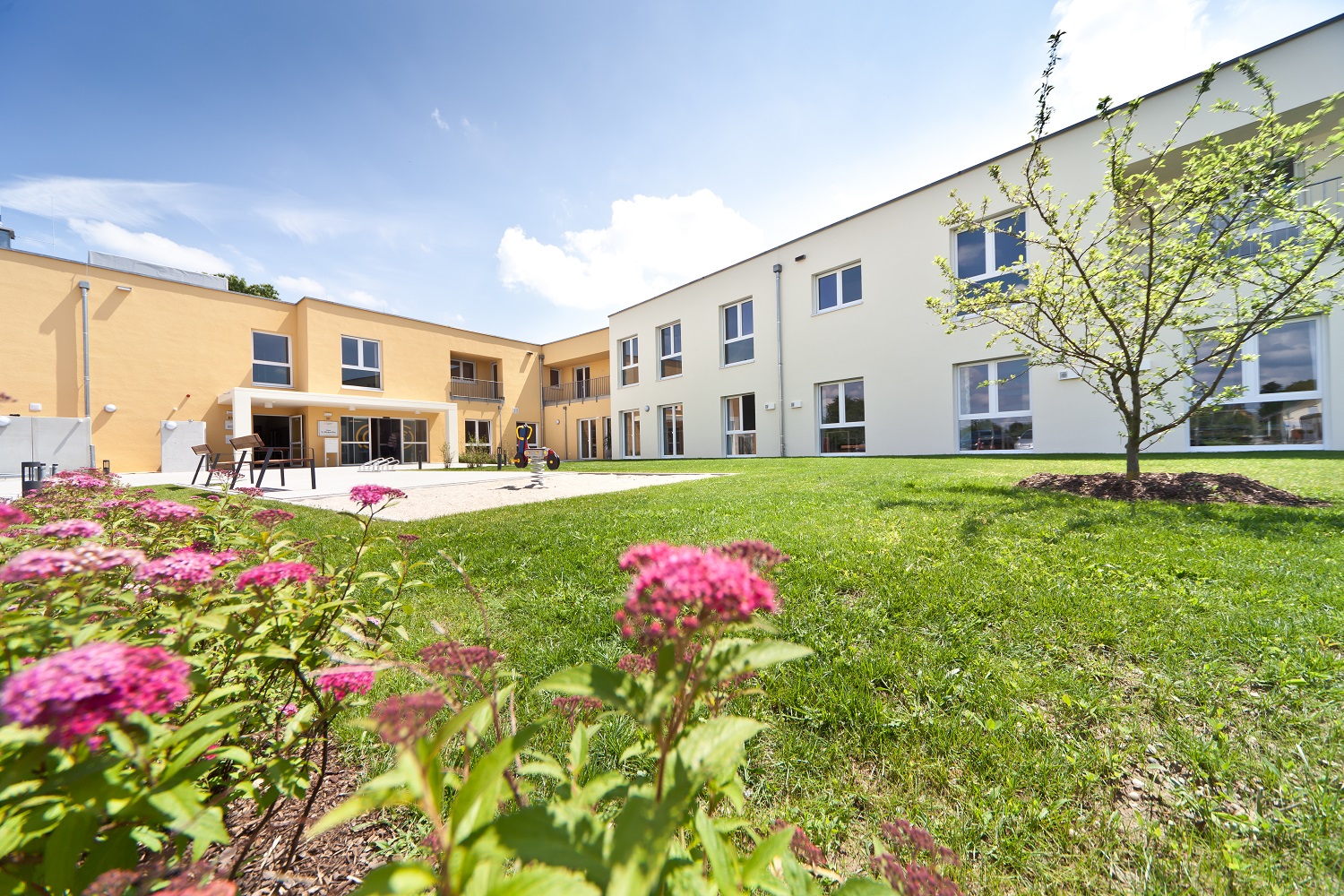 Auch für die kleinen Gäste bietet das Pflegezentrum Lichtenau-Ulm Möglichkeiten