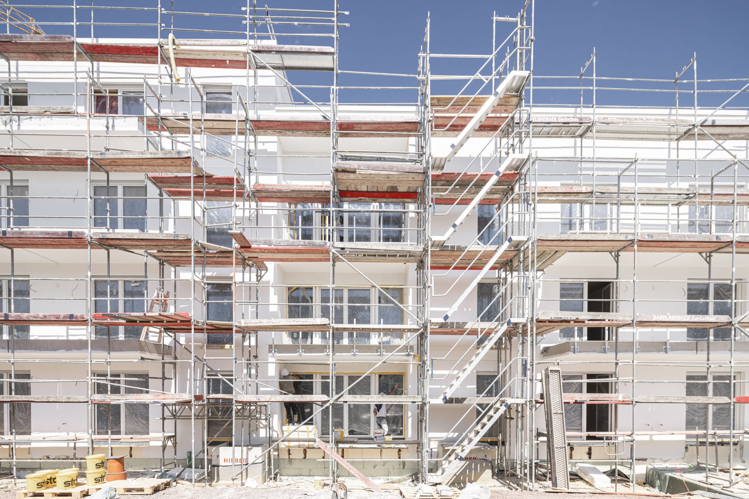 Baustellenfest in Berlin-Schönefeld