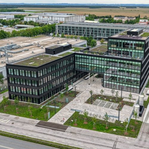 SYN Garching - Neubau Bürogebäude Garching II Außenansicht