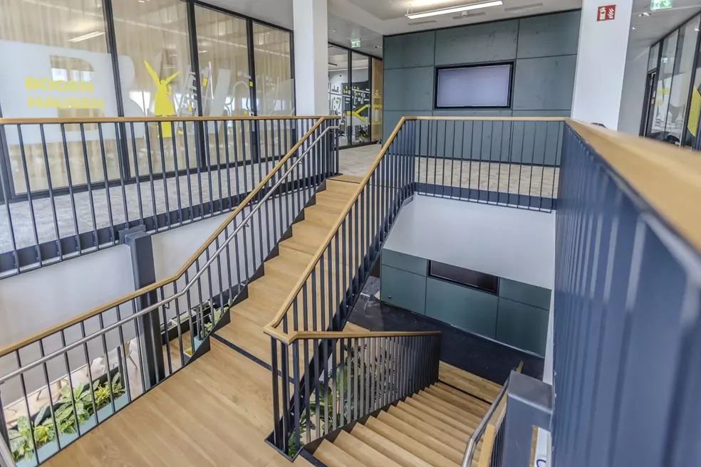 SYN Garching - Neubau Bürogebäude Garching II Innenansicht