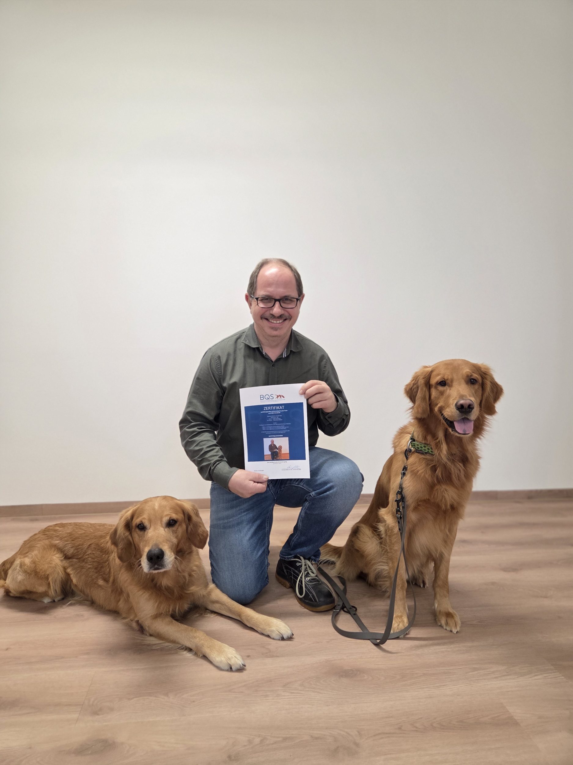 Unabhängig geprüft: Schimmelspürhund Bali verstärkt das #TeamBlau