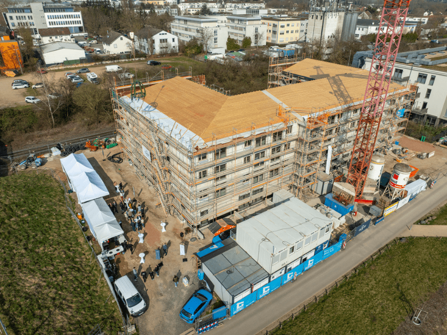 Richtfest in Wiesbaden – Tradition, Teamleistung und ein starkes Zeichen für den Baufortschritt